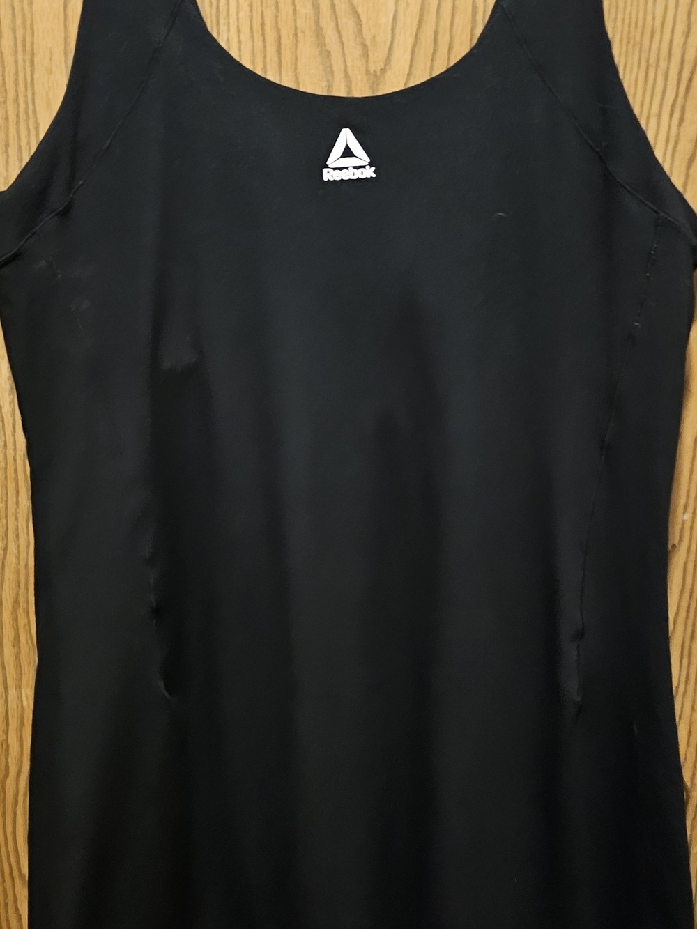 Reebok Black Mini Dress with White Logo